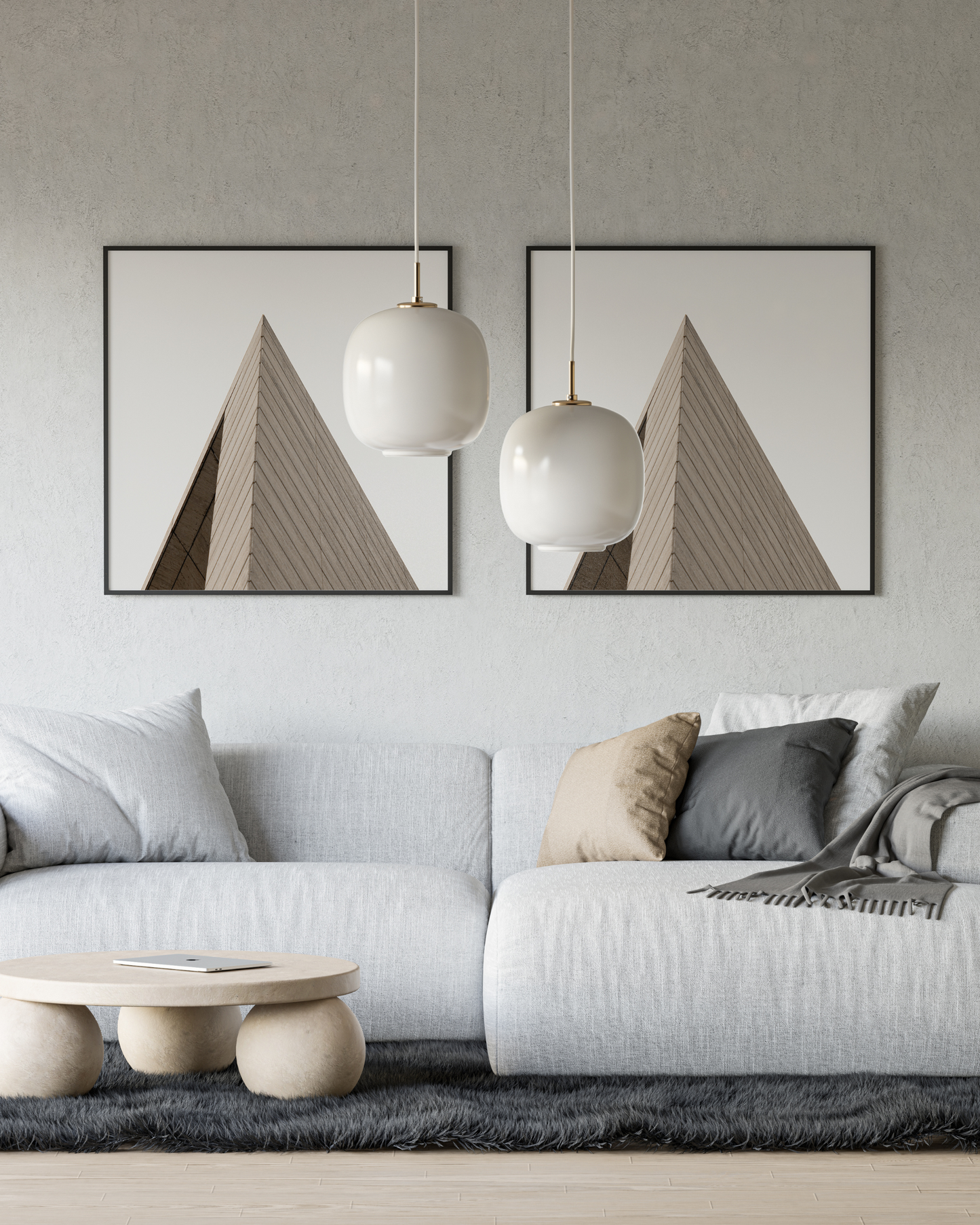 Architectural Symmetry – Canvas Frame Set