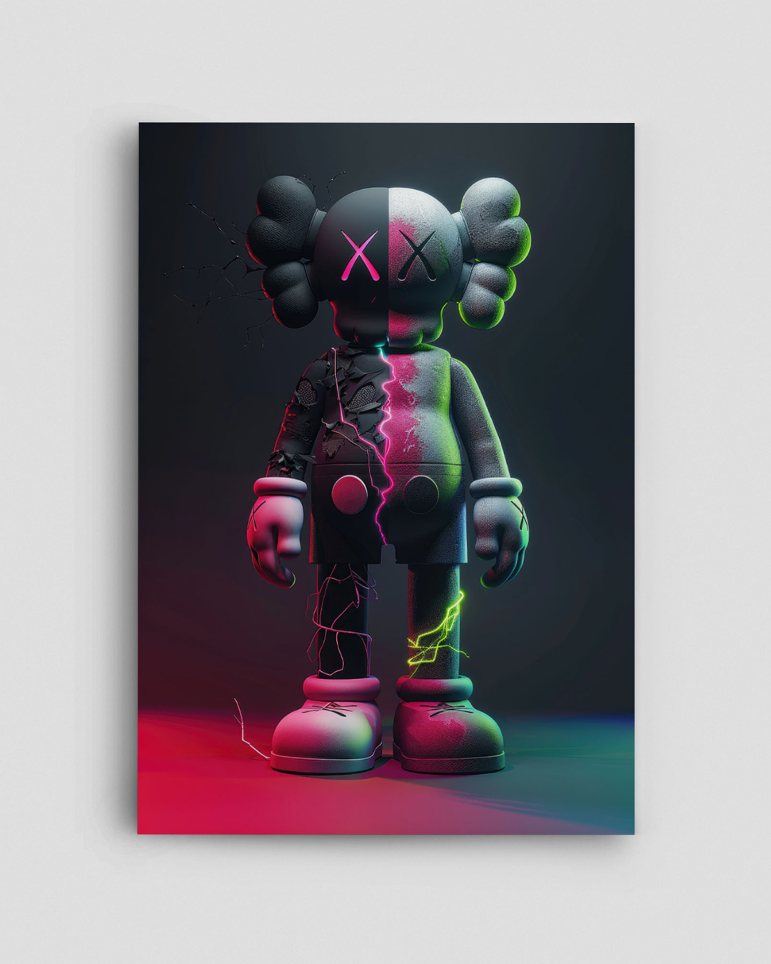 KAWS Companion Wall Canvas