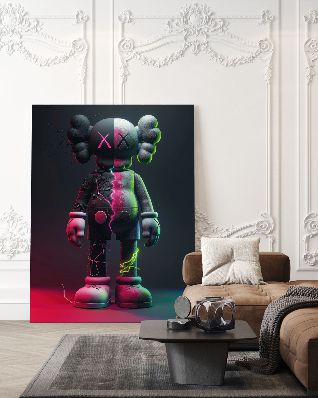 KAWS Companion Wall Canvas