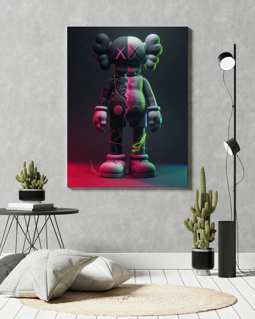 KAWS Companion Wall Canvas