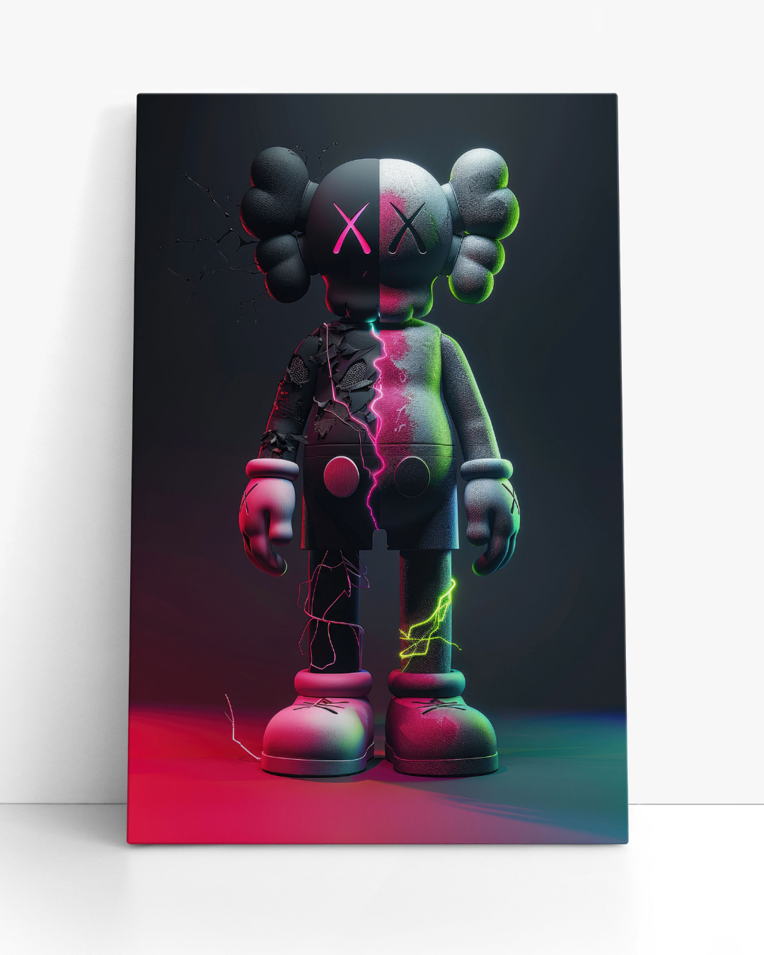 KAWS Companion Wall Canvas