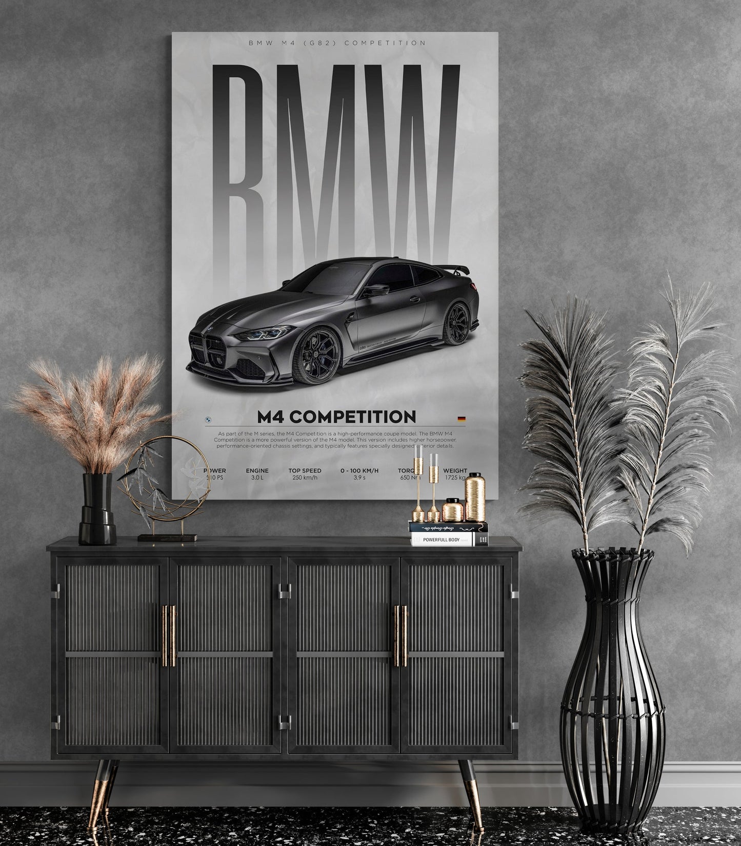 BMW M4 Competition Canvas